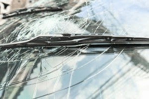 Damaged windshield | Protech Auto Glass